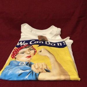 We Can do it! Rosie the Riveter WWII T shirt